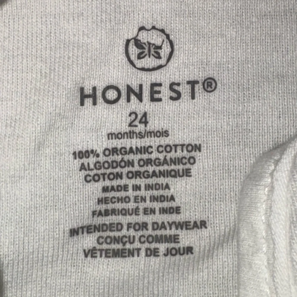 Honest Baby One Piece (24 Mo.) - Picture 2 of 3